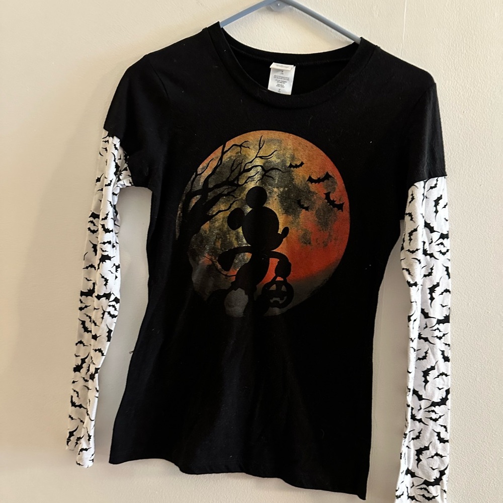 VTG Women's Mickey Mouse
Halloween T Shirt Top Long Sleeves size medium - Picture 3 of 5